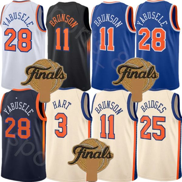Custom Basketball jerseys Brunson Hart Bridges Towns Anunoby Achiuwa mcbride Sims Robinson Payne McCullar Kolek Ryan knick jersey