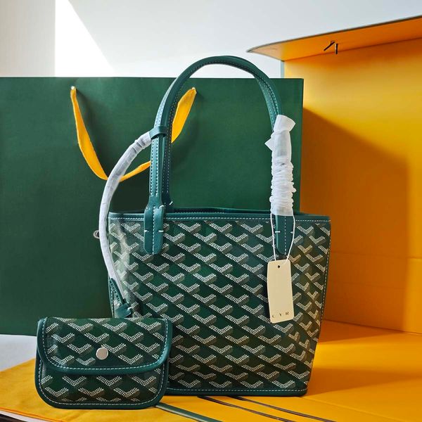 Tote bag Designer bag Women's Double-Sided Mini Handbag Luxury Shoulder Bag Fashion Leather Multifunctional High-Quality Large Capacity Open Handbag Shopping Bag