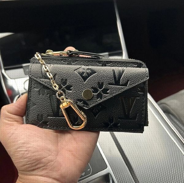 10A top High quality Designer Wallet Womens Mini Zippy Organizer Bag Credit Card man Holder Coin Purse Key Pouch Purses Keychain Bags Clutch with Box Dust bag
