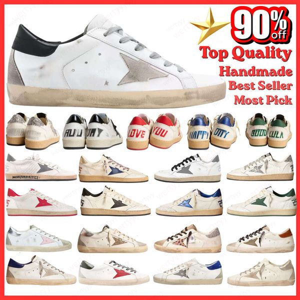 2026 brand shoes Men Women sneakers Ball star Super-star Classics dirty shoes Italy designer shoes real leather with box size 35-47