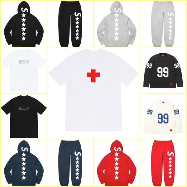 Embroidery sup hoodie designer hoodie Men Women Hip-Hop Pure Cotton Luxury Hoodies Swearshirt Hoodie Fashion Casual Street Classic Hoody