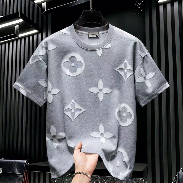 Mens T-Shirts Designer T-shirt Casual Mens Womens T-shirt Letters 3D Stereoscopic printed short sleeve best-selling luxury me clothg Asia size S--5XL