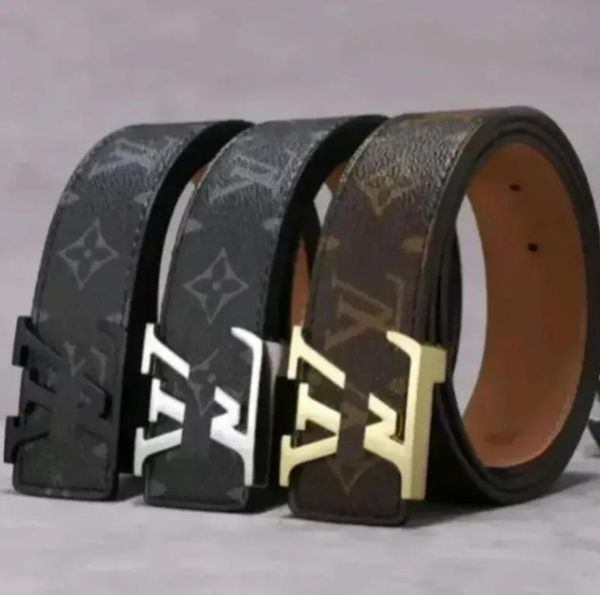 Designer belt men belts for women designer mens belt luxury belt length 100-125CM woman belt fashion luxury casual letter smooth buckle designer belt AAAAA38