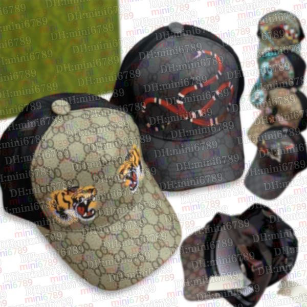 Luxurys Desingers Letter Gg Baseball Cap Woman Caps Manempty embroidery Sun Hats Fashion Leisure Design Tiger Snake King Hat Embroidered Sunscreen pretty hats