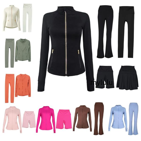 polka dot set Workout set Women Yoga Sets sweatshirt jackets jakets shorts leggings Fitness sets High Waist Sports Jackets Sportswear Outfits Gym Suits Tracksuits