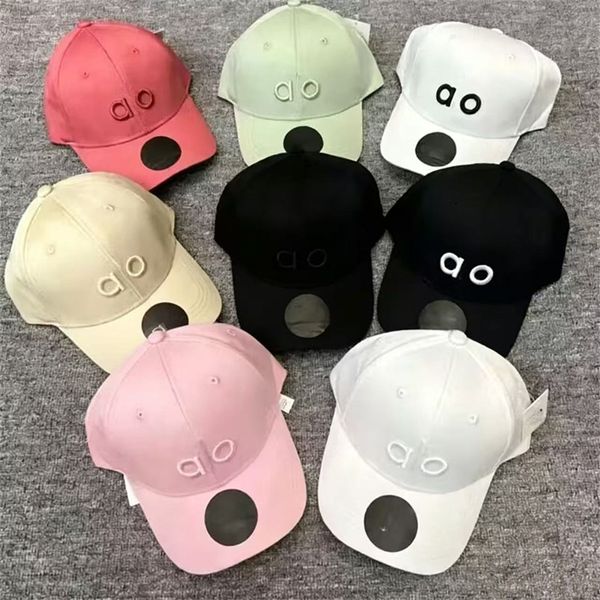 Designer Ball Caps women yoga fashion casquette Unisex letter embroidery logo baseball cap top Quality sunhat Size adjustable With label AAA