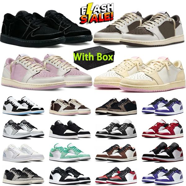 High Low Sneakers 1s Basketball Shoes For Men Women Designer Trainers University Blue Leather Hyper Royal Grey Chicago Red Dark Outdoor Designer Trainers Sneakers