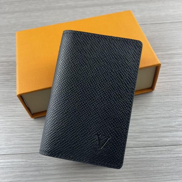 Top Luxury Leather Opening Purse Wallets Fashion Mens Designer Wallets Retro Handbag For Men Classic Card Holders Coin Famous Clutch Wallet6534 V7