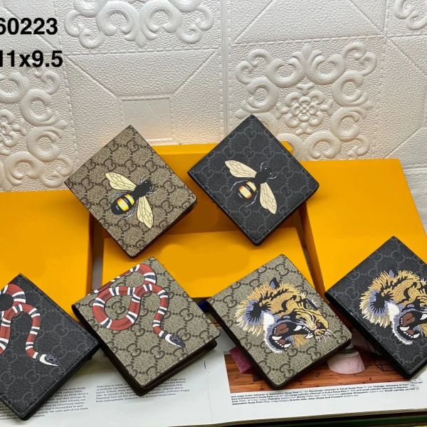 designer bag Top High quality luxurys designers wallet cardholder France Paris plaid style mens women wallet With box louise Purse vutton Crossbody viuton bag