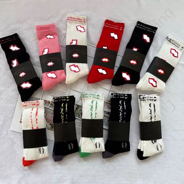 Luxury Men Women Chrome socks Designer stocking classic letter comfortable breathable cotton high quality fashion 15 kinds of color freedom to choose elite