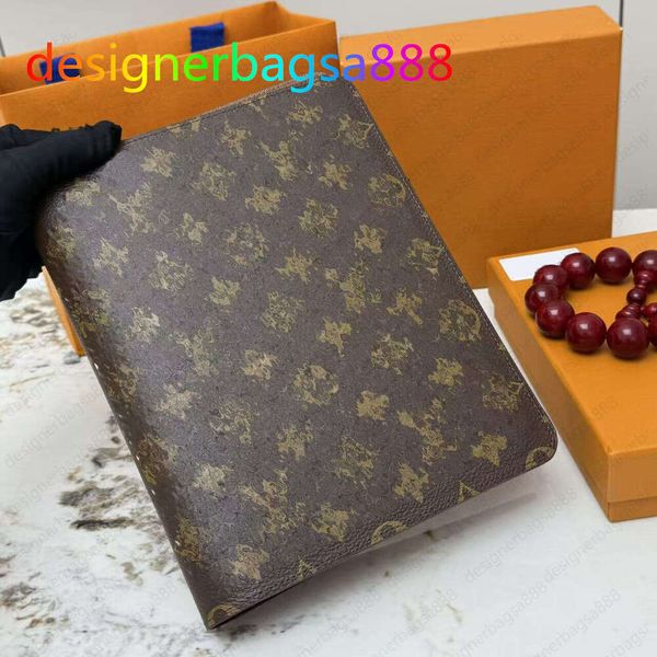 Designer Agenda Large Desk agenda Cover Holders Business Notebook Diary Protective Case Card Holder Wallets Desktop Designers Notepad unisex Size18cm*23cm