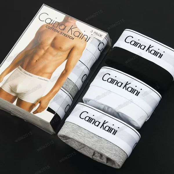 New solid color men's underwear boxers students youth trend breathable new fashion brand