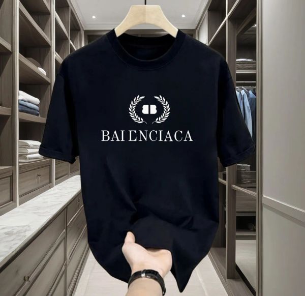 Summer new high-quality fashion designer luxury fashion men's and women's casual cotton T-shirt fashion letters T-shirt short sleeve men's T-shirt