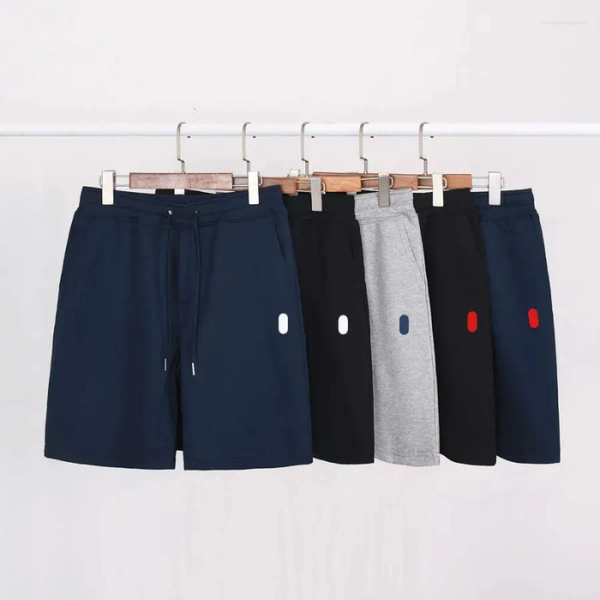 Men's shorts designer shirt Woman Cotton Relaxed t shirt Loose Knee Length Embroidery short pants Casual Breathable Business shirts Streetwear Classic clothes
