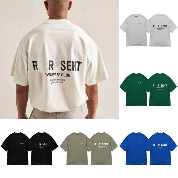 Summer Trend Designer T-Shirts Men's Letters Printed Cotton Short Sleeved Loose Fattened Tops Plus Size Mens Womens T-shirt