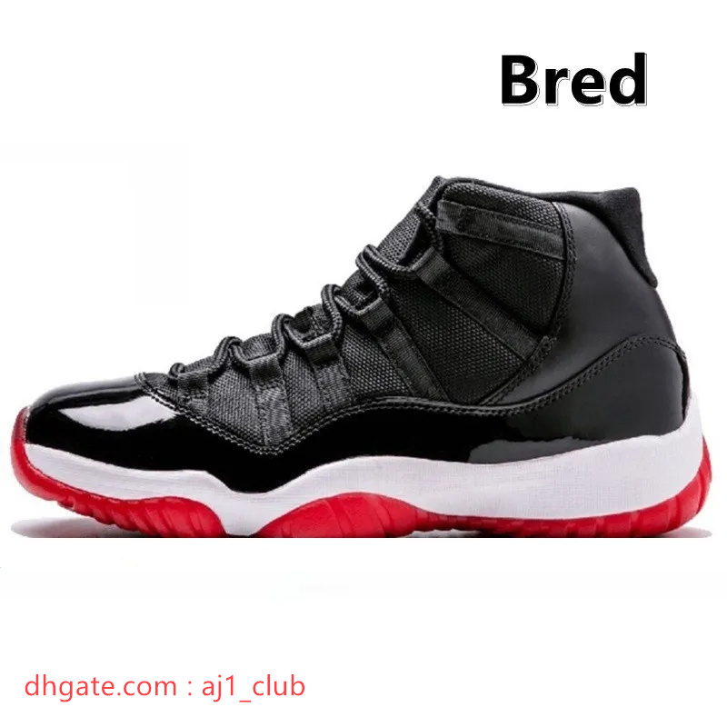 Trainers 11 Basketball Shoes Jumps Mens Women 11s Jubilee Cherry Cap And Gown Bred Space Jam Gamma Blue 45 High Low COOL GREY Brand Designer Outdoor runners Sneakers