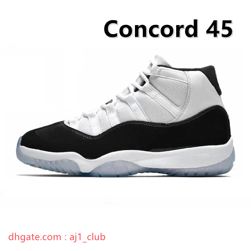 Trainers 11 Basketball Shoes Jumps Mens Women 11s Jubilee Cherry Cap And Gown Bred Space Jam Gamma Blue 45 High Low COOL GREY Brand Designer Outdoor runners Sneakers