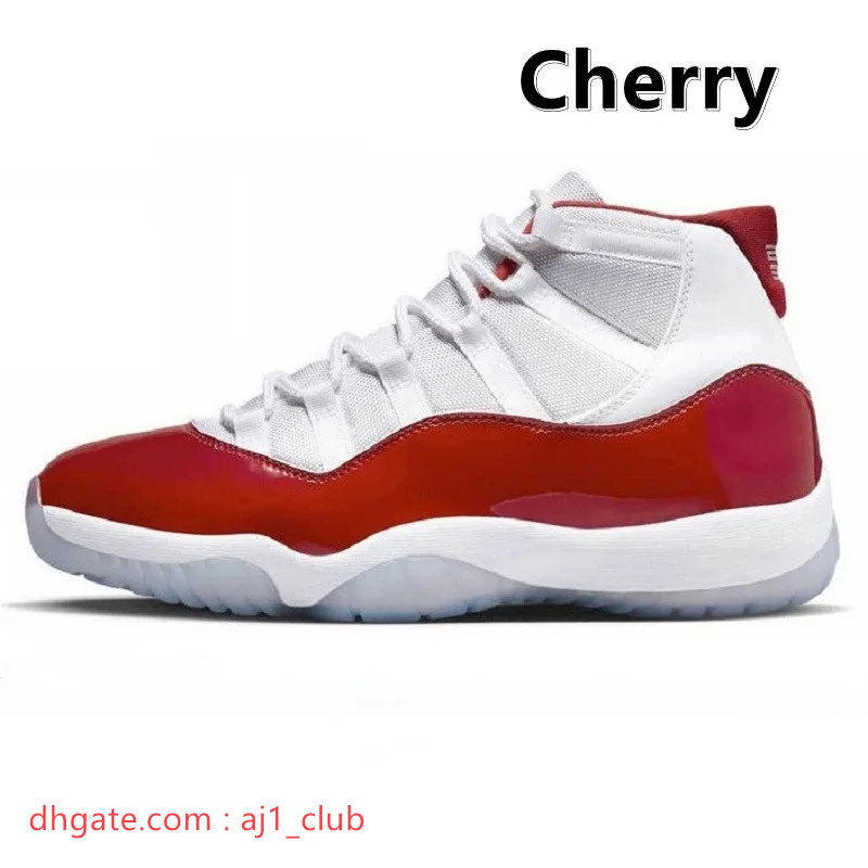 Trainers 11 Basketball Shoes Jumps Mens Women 11s Jubilee Cherry Cap And Gown Bred Space Jam Gamma Blue 45 High Low COOL GREY Brand Designer Outdoor runners Sneakers