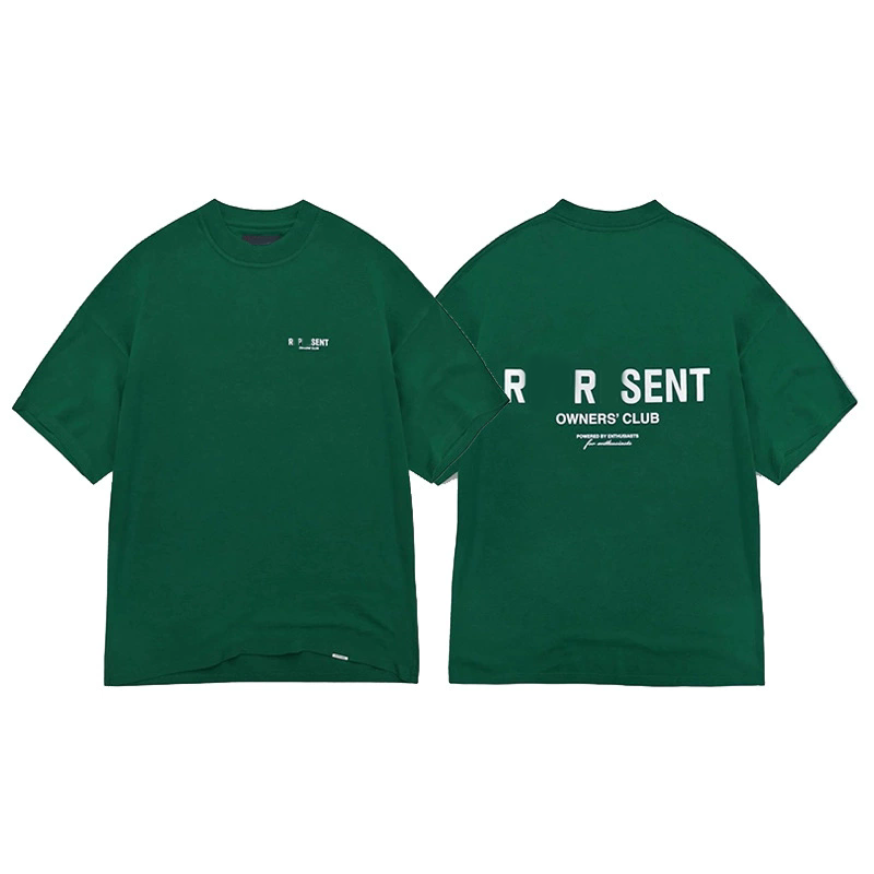 Summer Trend Designer T-Shirts Men's Letters Printed Cotton Short Sleeved Loose Fattened Tops Plus Size Mens Womens T-shirt